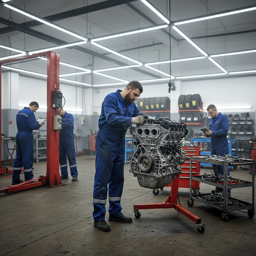 Ремонт двигателя в Нижнем Новгороде — Авто-Сервис 52