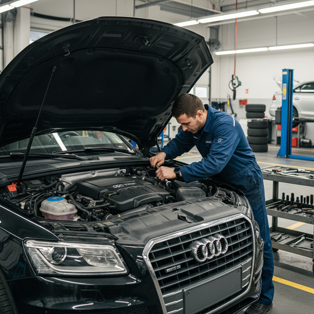 Ремонт двигателя Audi Q5