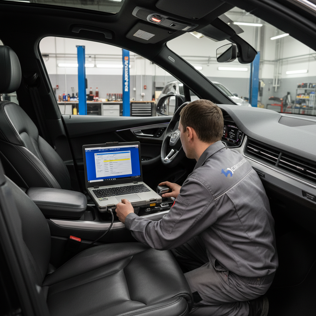 VAG диагностика Audi Q7