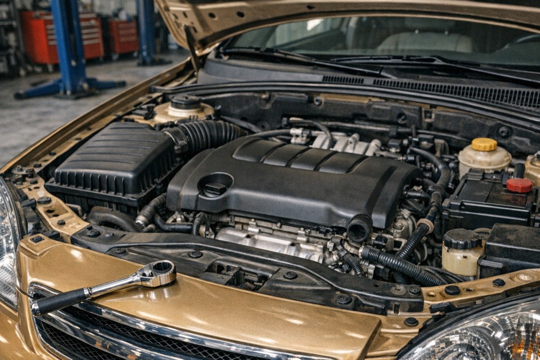 Подкапотное пространство Chevrolet — обслуживание в сервисе