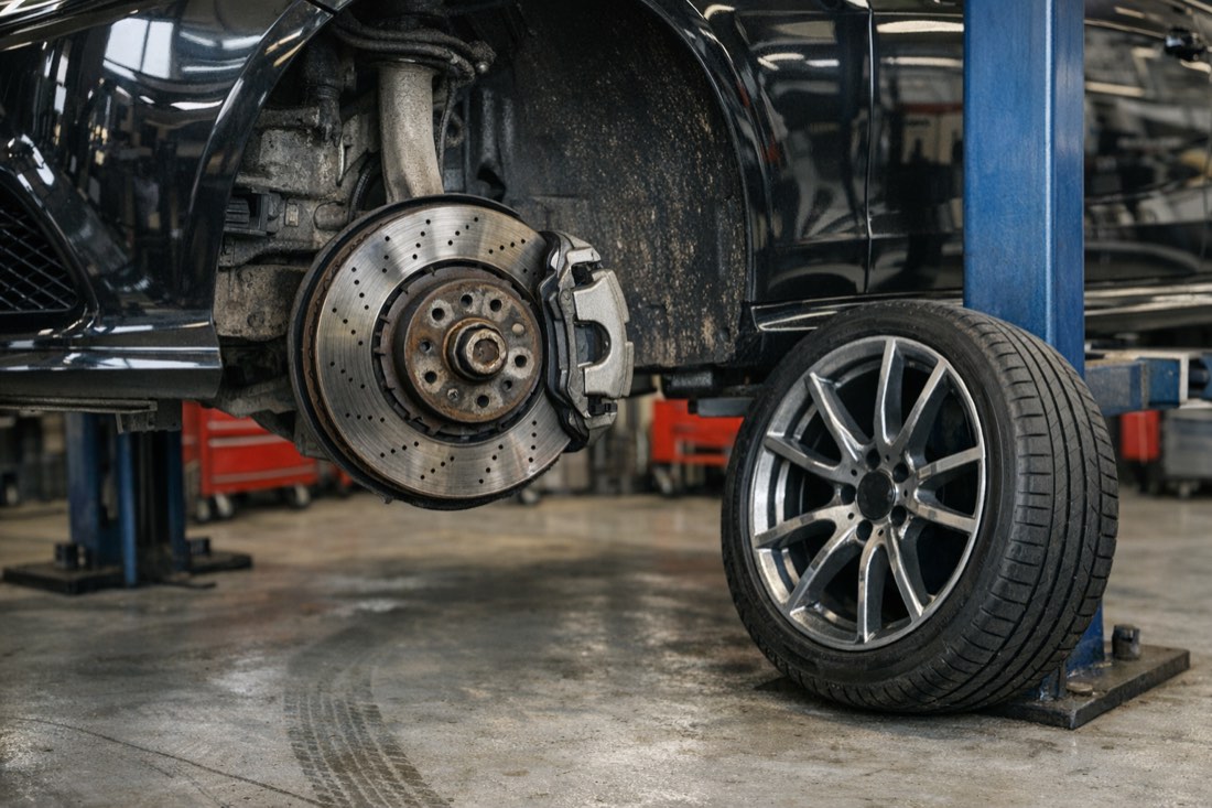 Тормозной диск и суппорт Mercedes-Benz — ремонт тормозной системы